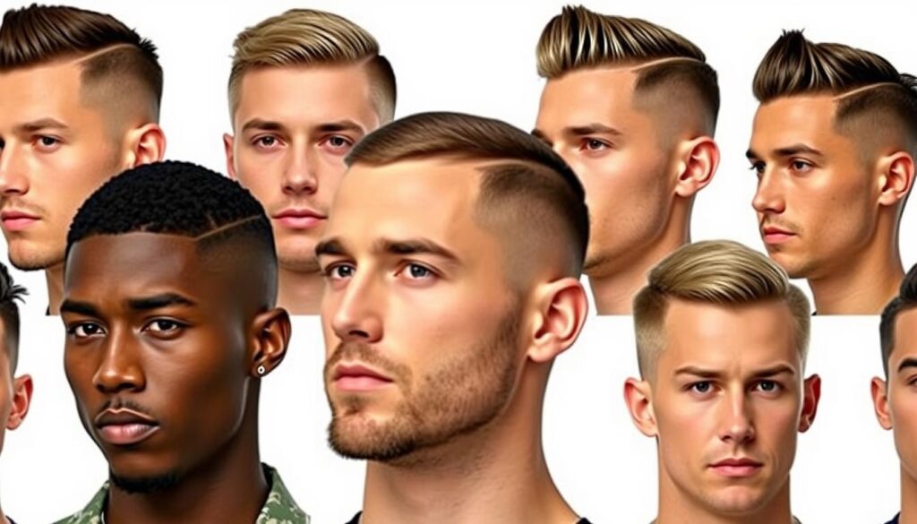 Choosing the Right Military Haircut for Your Face Shape