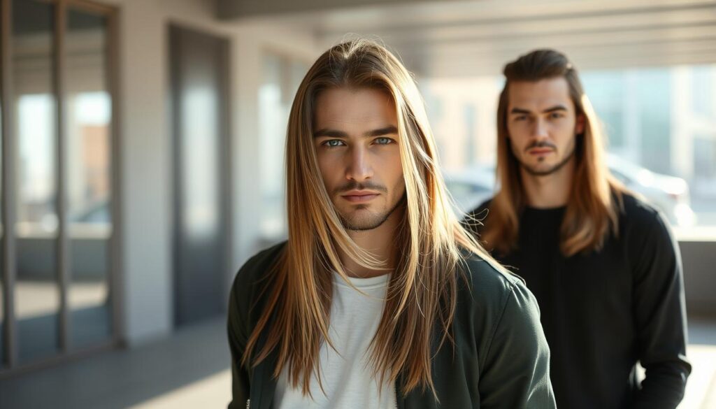 Long Haircuts for Men with Straight Hair