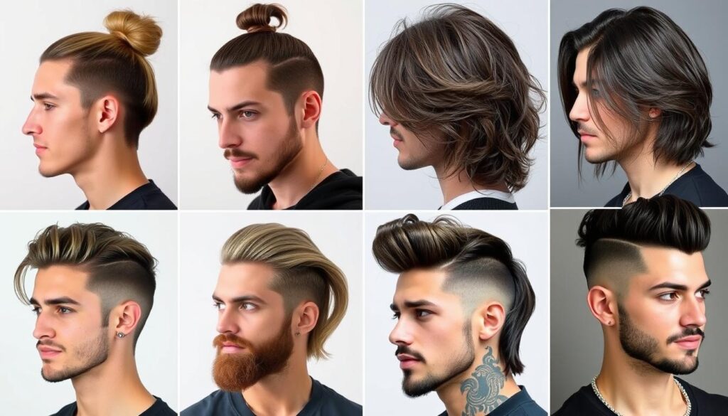 Men's Haircut Styles for Long Hair