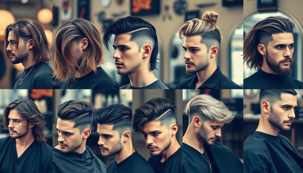 Men's Haircuts for Long Hair