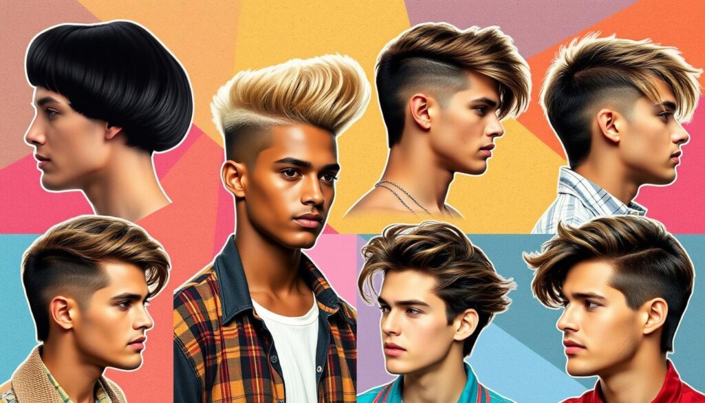 Men's Hairstyles of the 90s