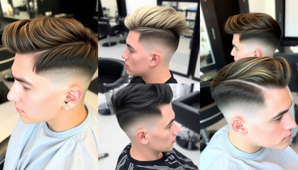 faded haircuts for men