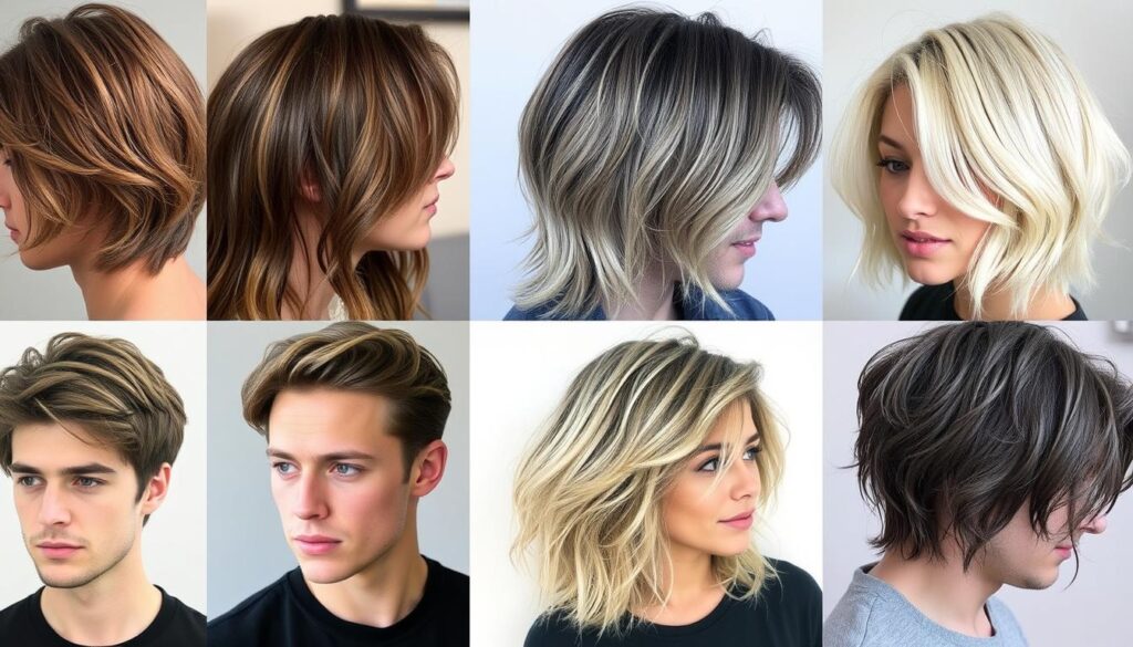 medium long length hairstyles