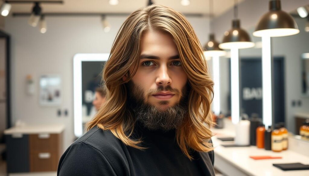 men's haircut for long hair care tips