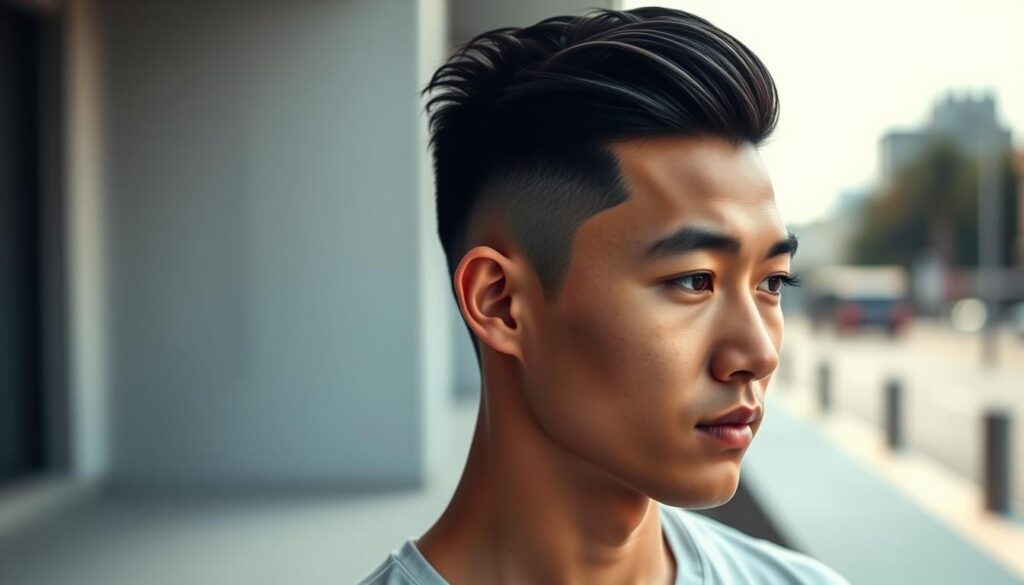 Asian men hairstyle