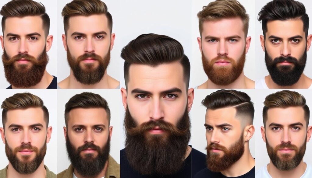 Beard styles for square faces