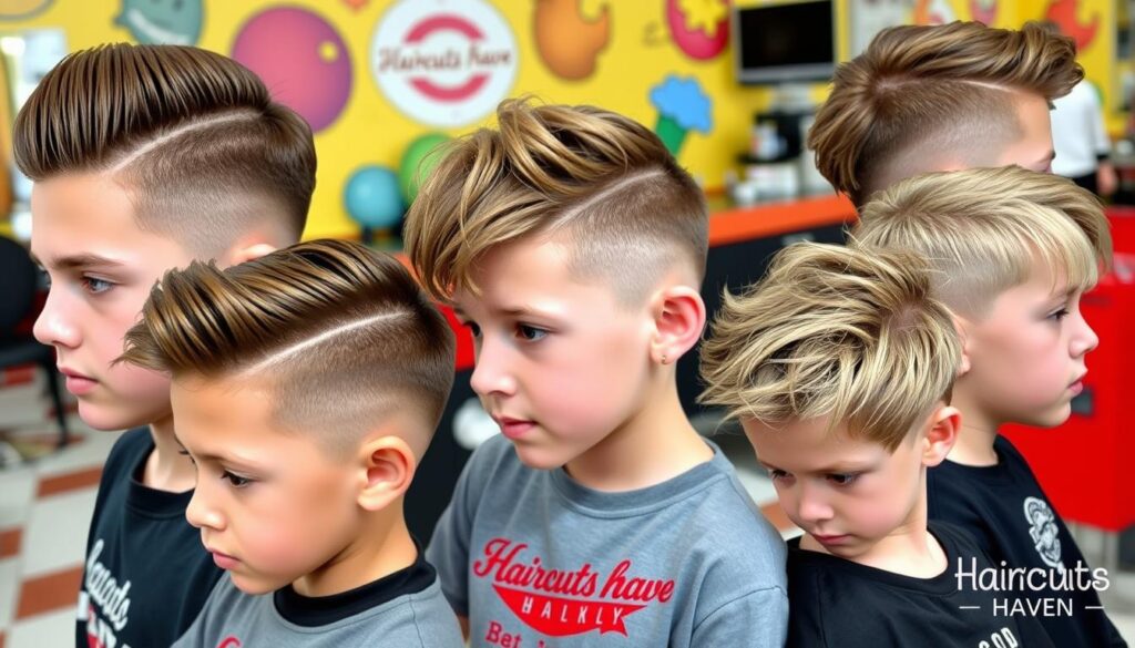 Boys undercut hairstyles