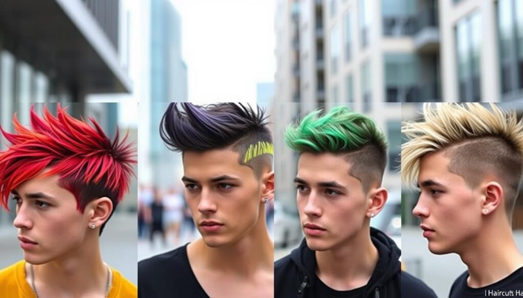 Edgy haircuts for young men