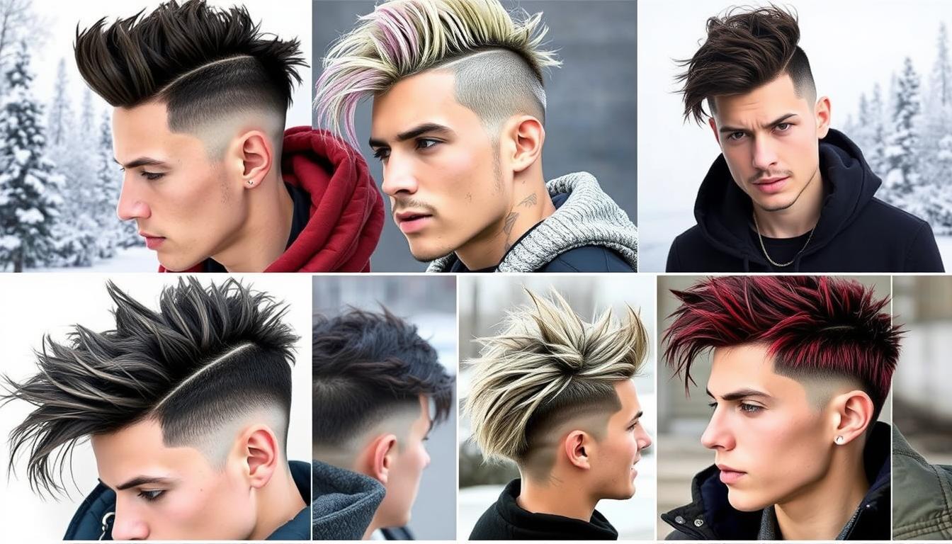 Edgy winter haircuts for men