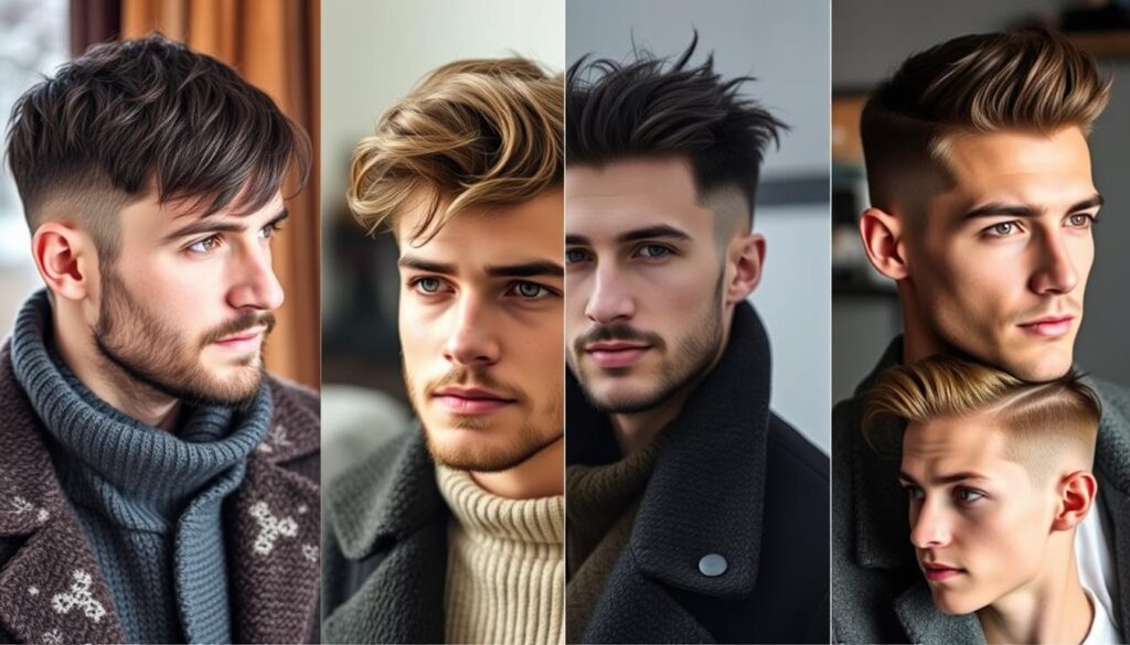 Low maintenance winter cuts men