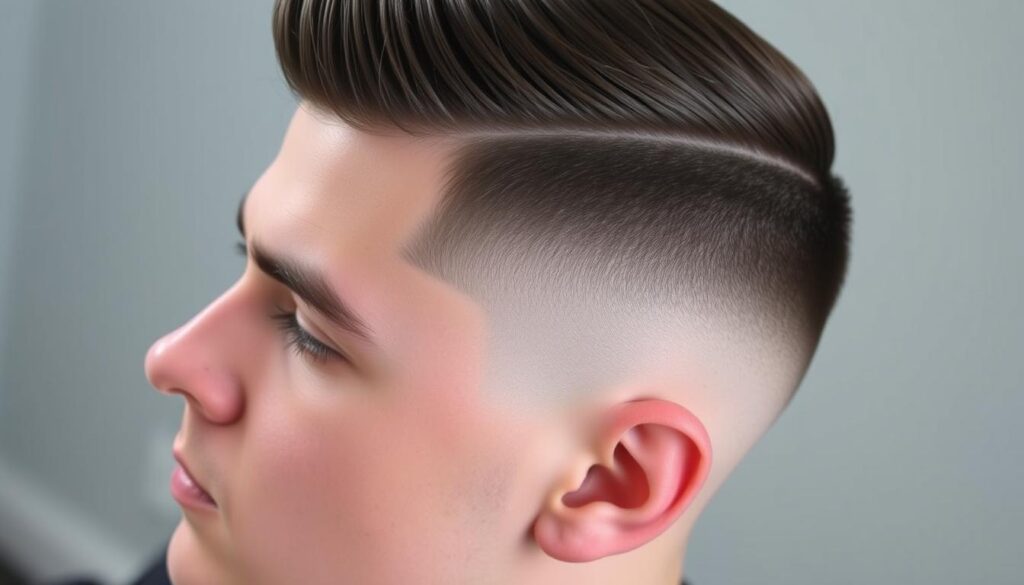 Men's fade undercut