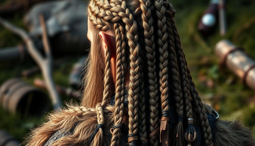 Viking braids for men