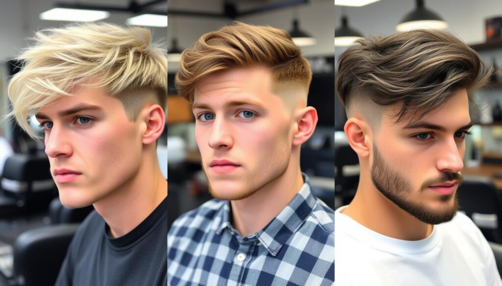 best haircuts for oval faces men