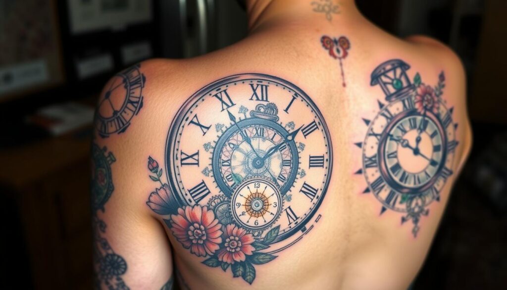 clock tattoo ideas