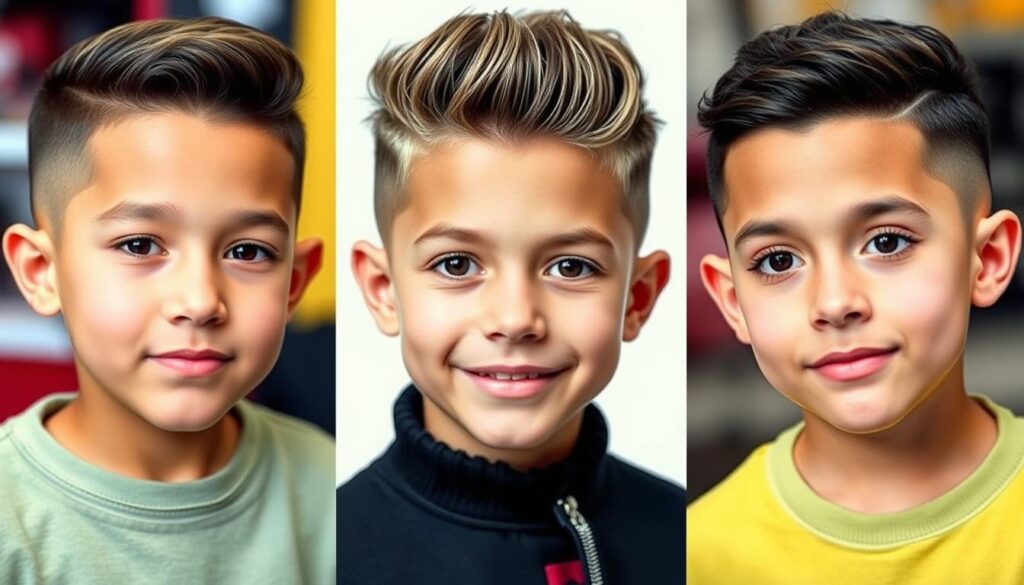 haircut styles for boys face shapes