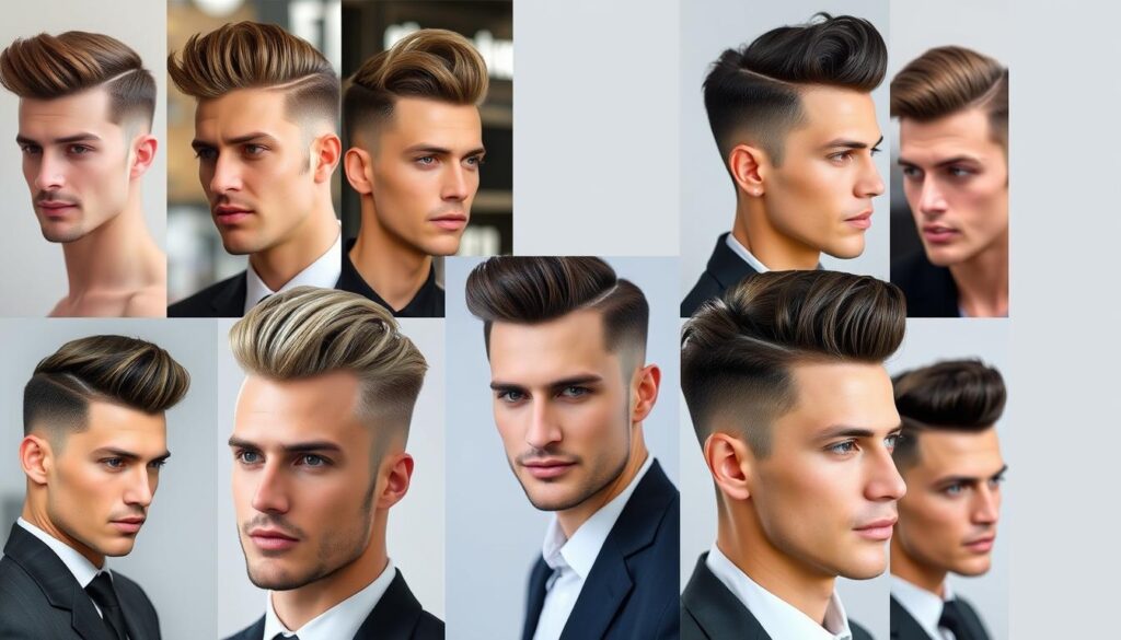 quiff haircut for men