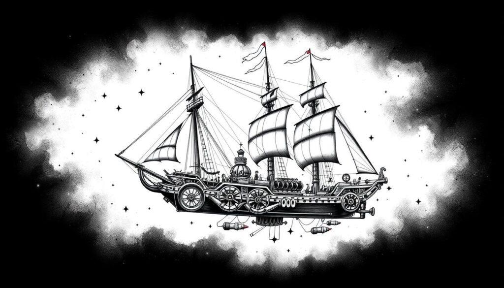 rocinante ship tattoo