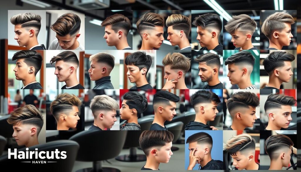 trendy boys haircuts