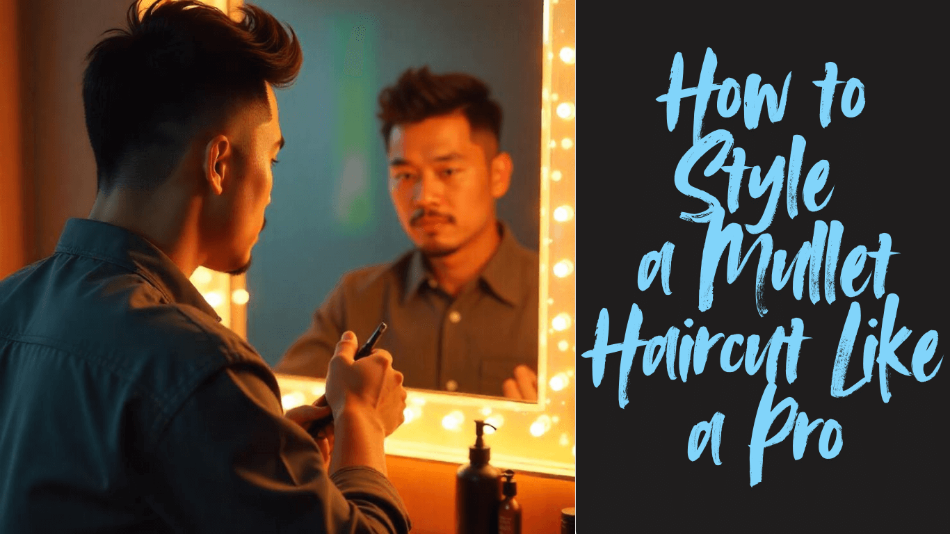 Styling a Mullet Haircut Like a Pro