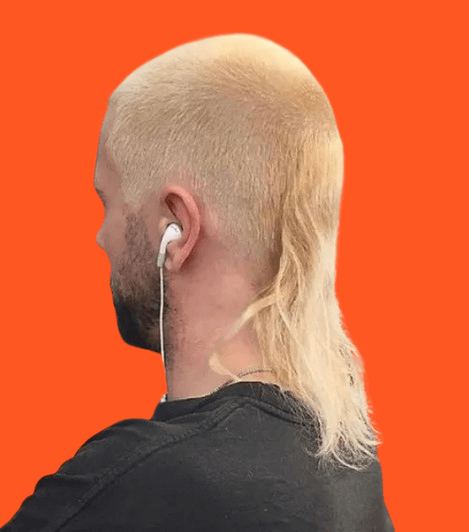 Bleach Blonde Skullet